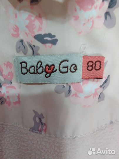 Костюм демисезонный на девочку 74 80