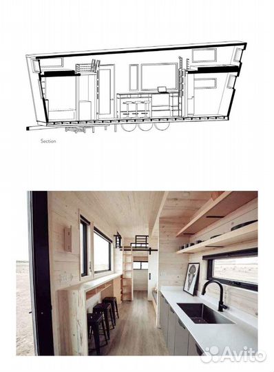 Tiny Cabins/Mobile Homes. Проекты маленьких домов