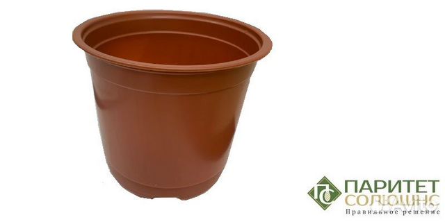 Горшок/контейнер для рассады 1,5 л, терракот