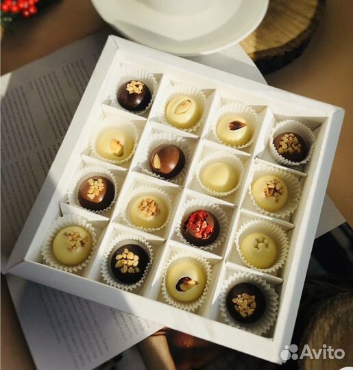 Шоколадные конфеты ручной работы