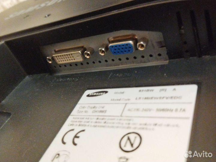 Монитор Samsung syncmaster 931bw