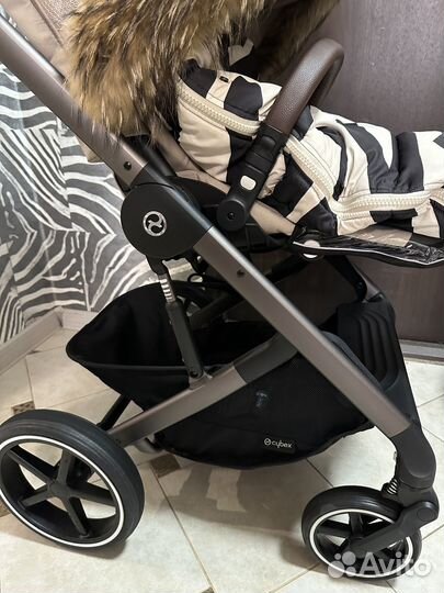 Коляска cybex balios s lux 2024 almond beige