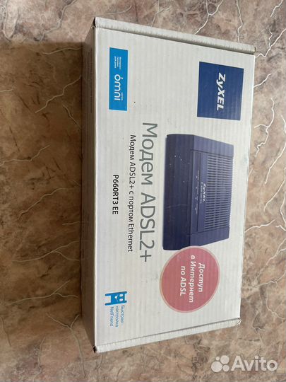 Двухдиапазонный adsl2+ модем zyxel P660RT2