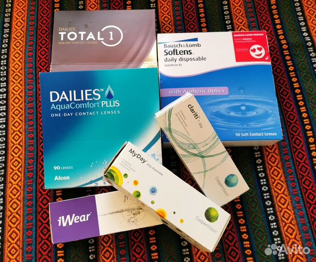 Однодневные контактные линзы