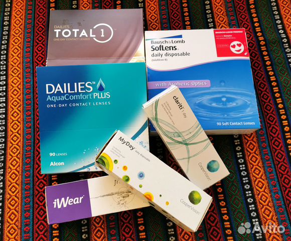 Однодневные контактные линзы