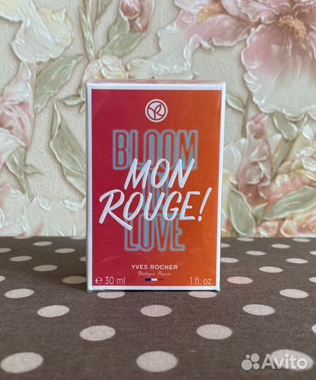 Парф.вода Yves Rocher Mon Rouge Bloom in love 30мл
