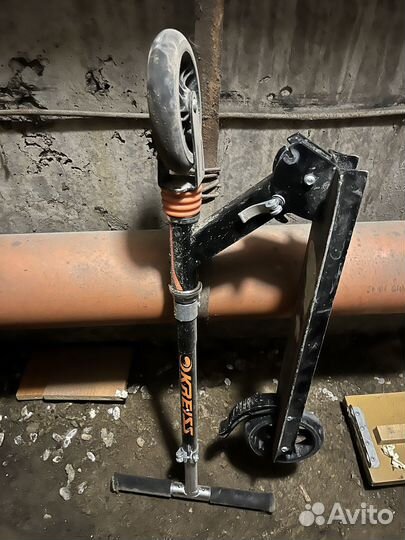 Самокат детский, двухколесный бу