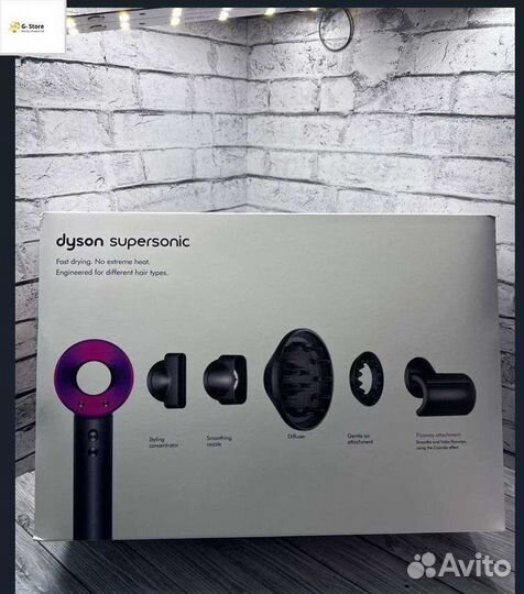 Фен dyson supersonic HD08 лучшее качество
