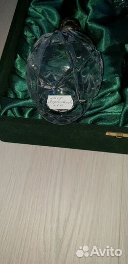 Штоф георгиевский и 6 стаканов