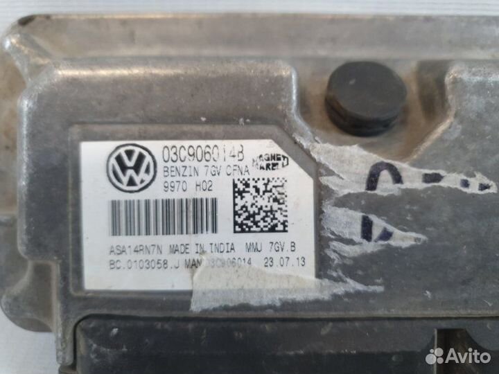 Блок управления двигателем Volkswagen Polo