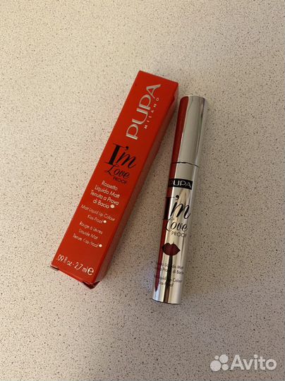 Новая матовая помада Pupa 007