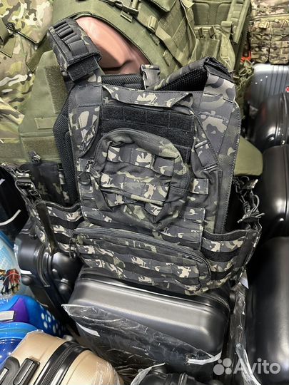 Тактический бронежилет yakeda плитник