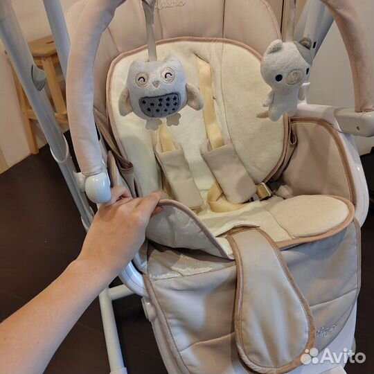 Стульчик для кормления Caretero Indigo 2 в 1