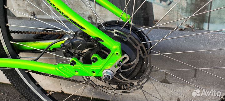 Электровелосипед merida big nine 500kw 48w