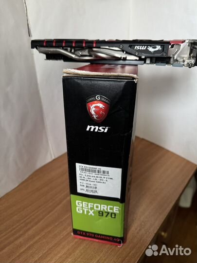 Видеокарта MSI GTX 970 Gaming 4G