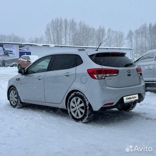 Kia Rio 1.6 МТ, 2016, 119 000 км