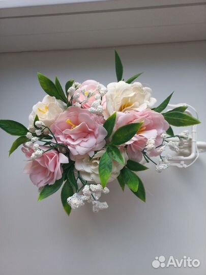 Букет цветов из мыла