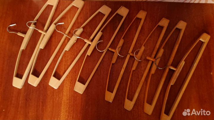 Вешалки-плечики деревянные, ретро