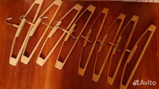 Вешалки-плечики деревянные, ретро