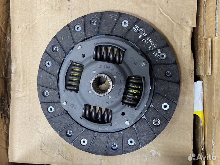 Комплект сцепления LUK 621173800 VW B5 audi A4