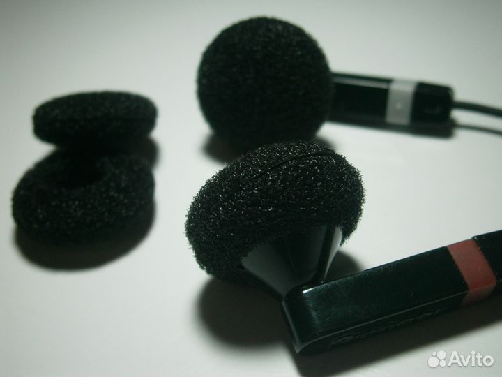 Амбушюры для наушников вкладышей чёрные