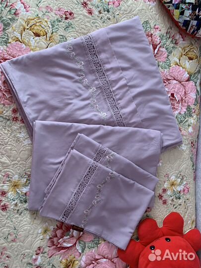 Постельное белье евро хлопок