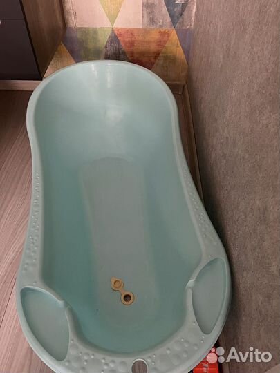 Ванная для детей с горкой