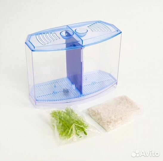 Аквариум двухсекционный