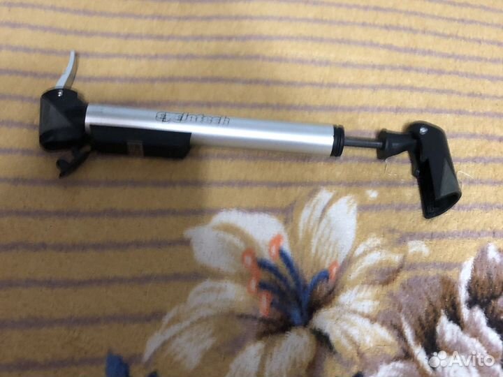 Насос для велосипеда с манометром