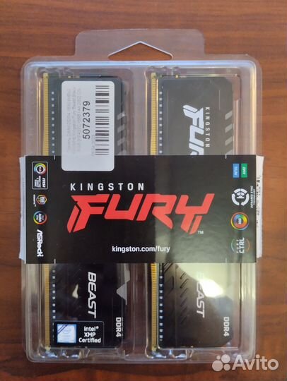 Kingston Fury Beast 32Gb RGB 3200MHz