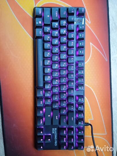 Игровая Механическая Клавиатура черная 80