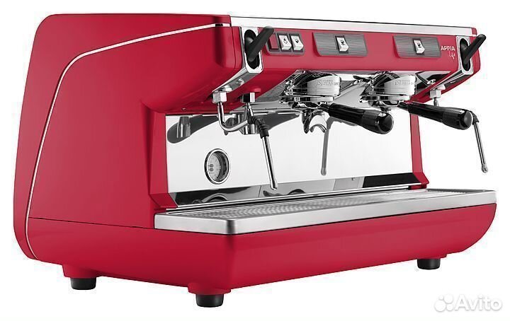 Кофемашина Nuova Simonelli Appia Life 2Gr S красна