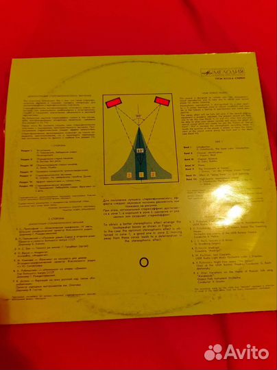 Rigonda стереофоническое звучание пластинка