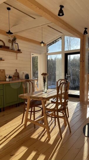 Дом 45 м² на участке 3 га