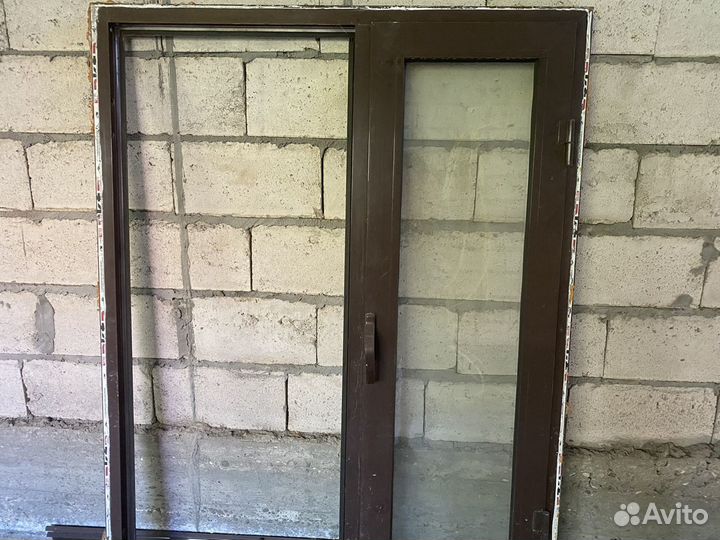 Окно аллюминий