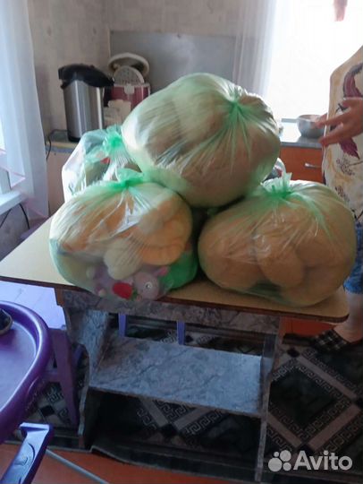 Мягкие игрушки пакетами