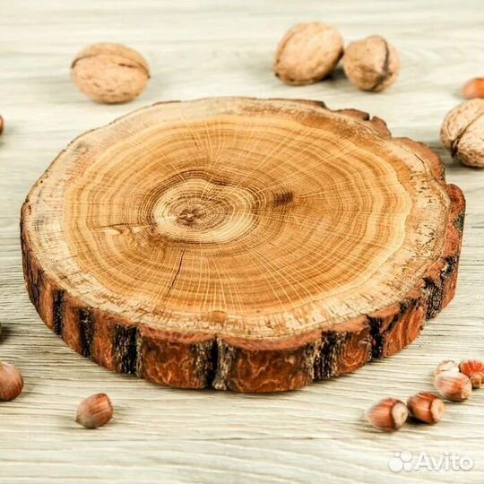 Панно из спилов дерева, спилы дерева
