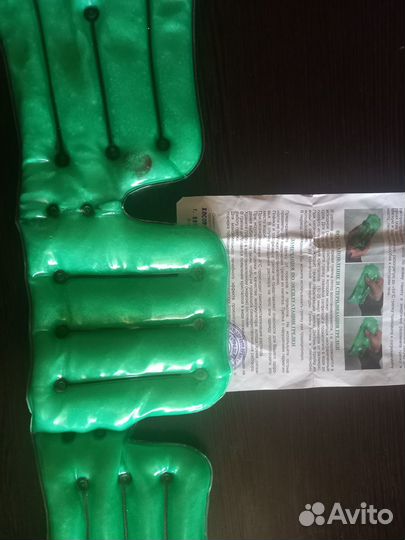 Солевая грелка воротник