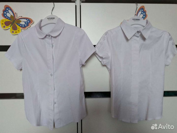 Школьная форма, рубашка, для девочки 134