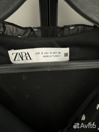 Платье женское в горошек Zara