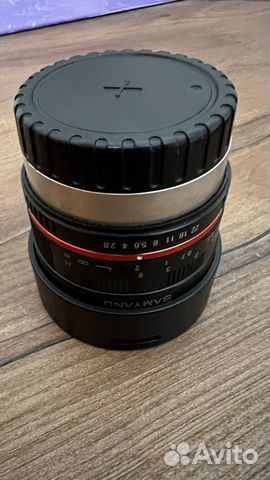 Объектив Samyang 8mm для Fuji x