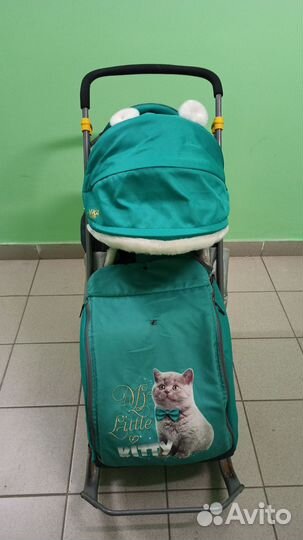 Санки коляска ника