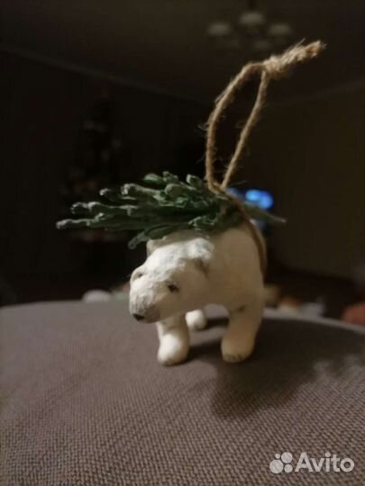 Игрушки ватные коллекционные