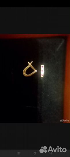 Золотые серьги детские