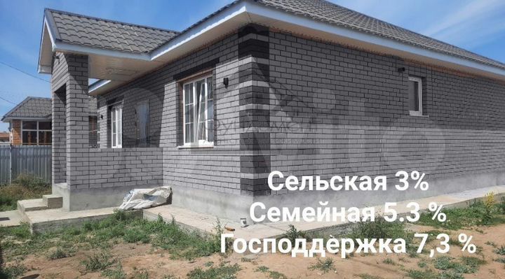 Дом 100 м² на участке 6 сот.