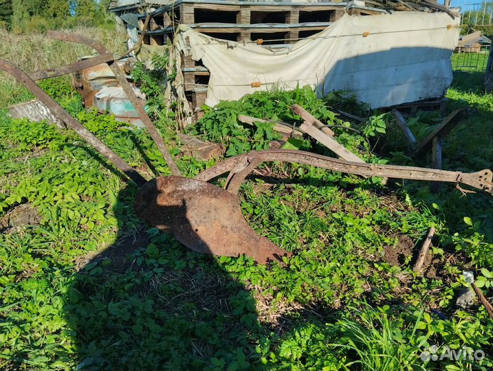 Конный плуг