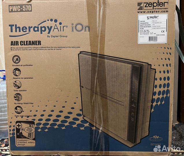 Очиститель воздуха Zepter новый