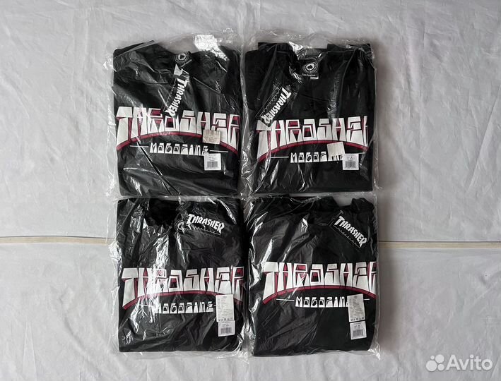 Свитшот Thrasher Firme Logo Black Оригинал