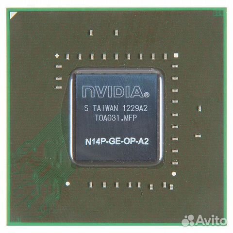 BGA Видеочип N14P-GE-OP-A2 GT740M