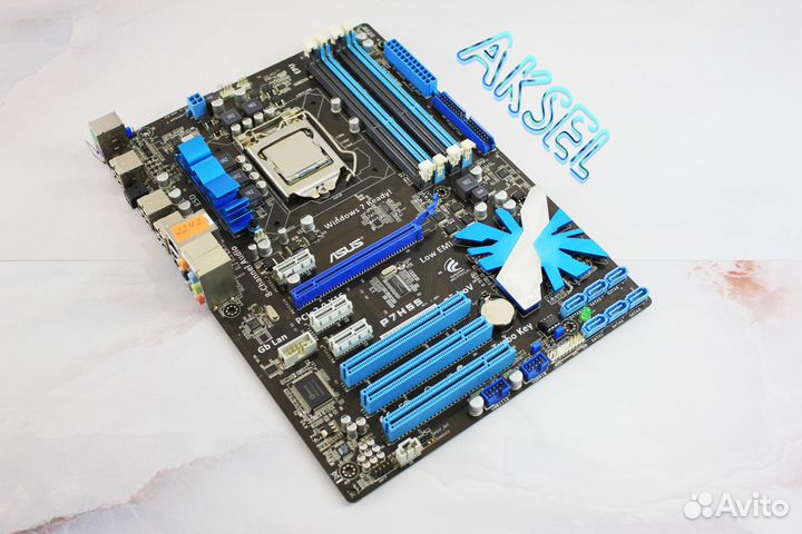 Материнская плата 1156 asus P7H55 TurboV